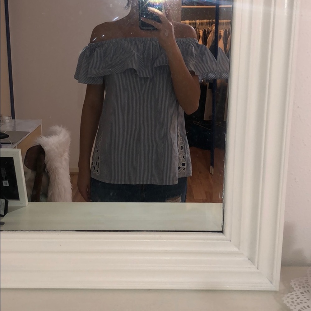 Off the shoulder top